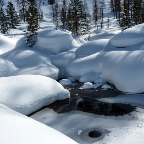 Impressionen vom Frötscherhof Mellaun im Winter