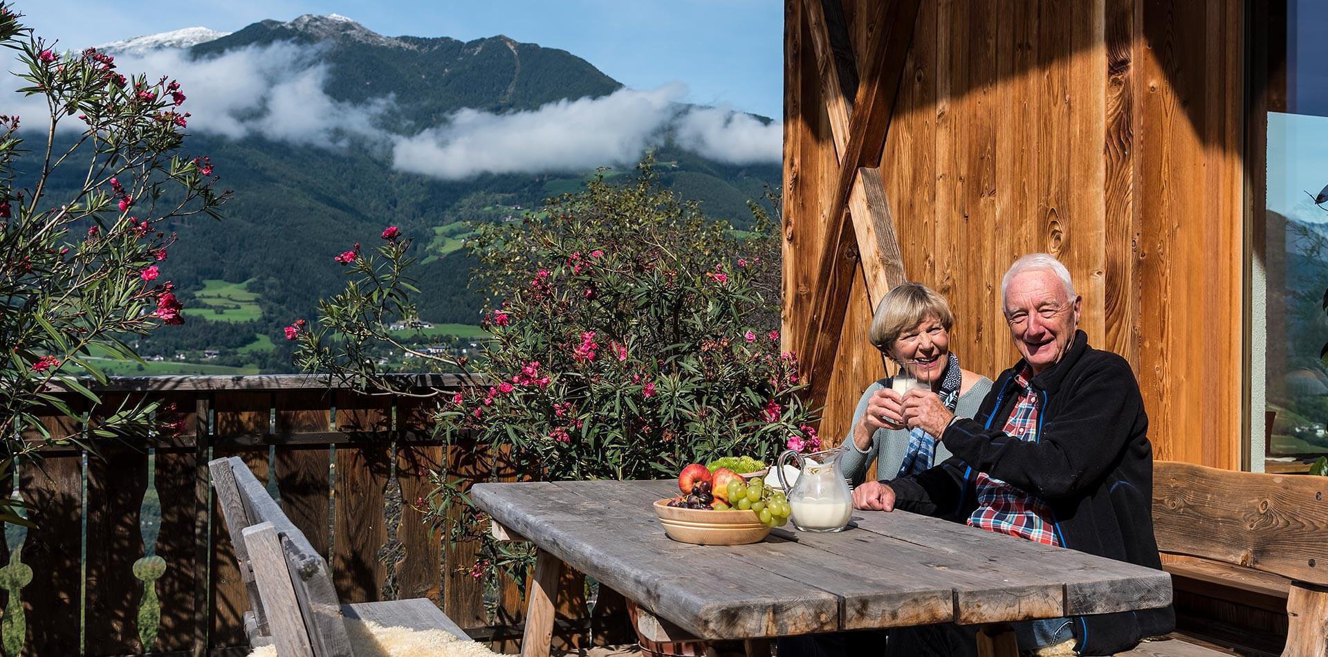 Frühlingsurlaub auf dem Bauernhof im Eisacktal